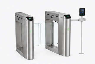 Flap barrier access control system